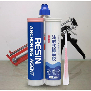 Adhésif d'ancrage <span class=keywords><strong>chimique</strong></span> époxy injectable haute performance, ancrage en 2 parties pour barres d'armature et tiges filetées - Product Image 6