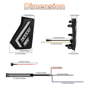 <span class=keywords><strong>Feux</strong></span> <span class=keywords><strong>de</strong></span> route avant OVOVS avec DRL blanc, clignotants séquentiels, <span class=keywords><strong>feux</strong></span> <span class=keywords><strong>de</strong></span> brouillard et <span class=keywords><strong>feux</strong></span> <span class=keywords><strong>de</strong></span> jour pour Toyota Tacoma Gen 4 2024-2026 - Product Image 5