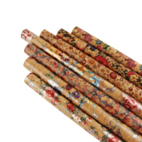Feuille de cuir PU en liège naturel du Portugal INFOCORK 45*30CM - Imprimée pour la fabrication de sacs fourre-tout, de portefeuilles et de sacs à main