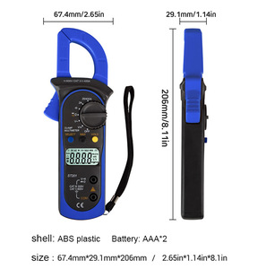 แคลมป์มิเตอร์ดิจิตอล ANENG ST201 มัลติมิเตอร์แบบหนีบ - Product Image 3