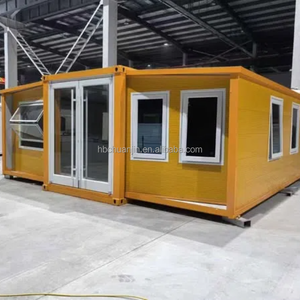 Hiện đại 20ft đúc sẵn mở rộng <span class=keywords><strong>container</strong></span> nhà thép giường 2 phòng mô-đun cho văn phòng sử dụng - Product Image 1