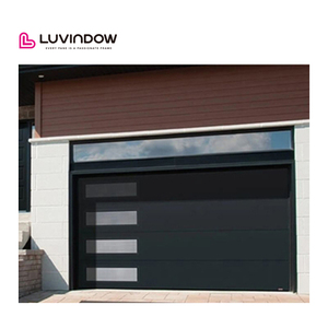 Chất lượng cao hiện đại ánh sáng sang trọng cửa nhà để xe cắt hợp kim nhôm cho biệt thự - Product Image 2