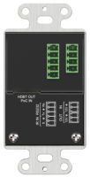 Transmetteur mural HDBaseT H Dmi 4K60HZ 10.2Gbps prenant en charge la fonction POC