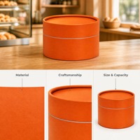 Emballages Cylindriques en Matériaux Écologiques pour Produits Cosmétiques, Boîtes Alimentaires, Tubes en Papier pour Thé, Café, Liqueurs