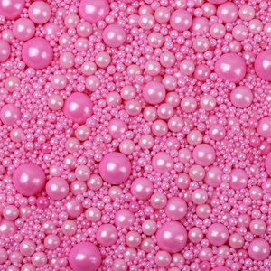 SunShine DIY <b>Sweet</b> Pearl Cake Topper Ball Decorative Sugar Donuts for Christmas Dessert Baking and Candy Sprinkles - Product Image 3