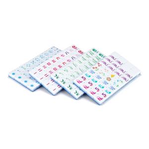 Set di Mahjong Portatile Pieghevole a 4 Strati in Acrilico di Lusso, 160 Tessere, Durevole ed Ecologico, <span class=keywords><strong>Design</strong></span> Moderno per Scacchi e Mahjong per Bambini - Product Image 3
