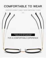 Lunettes Anti-Lumière Bleue Tendance Chaudes pour Ordinateur et Gaming, Lunettes Caméléon Blocage Lumière Bleue Photochromiques