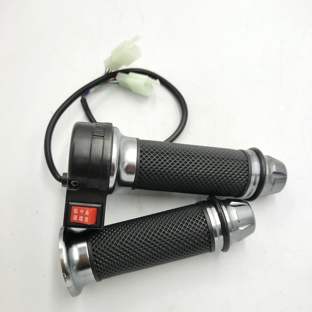 Трехскоростной регулятор скорости на руль электровелосипеда с акселератором дроссельной заслонки