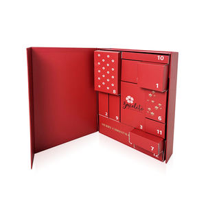 <span class=keywords><strong>Caja</strong></span> <span class=keywords><strong>de</strong></span> calendario <span class=keywords><strong>de</strong></span> papel <span class=keywords><strong>de</strong></span> regalo <span class=keywords><strong>de</strong></span> Navidad al por mayor <span class=keywords><strong>caja</strong></span> <span class=keywords><strong>de</strong></span> calendario <span class=keywords><strong>de</strong></span> Adviento personalizada sorpresa plegable hecha a mano - Product Image 2