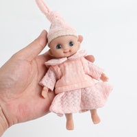 5,5 Zoll Mini Reborn Baby puppen Sweet Girl Voll silikon körper Bestes Geschenk für Kinder