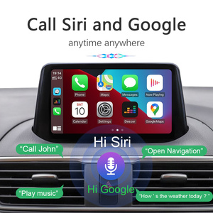 CarPlay Android Auto กล่องอัตโนมัติระบบมัลติมีเดียรถยนต์สเตอริโอ CarPlay สเตอริโอ autoradio สำหรับ MAZDA 2 3 6 CX3 CX5 Mx5 FIAT124 CX9 CX8 - Product Image 5