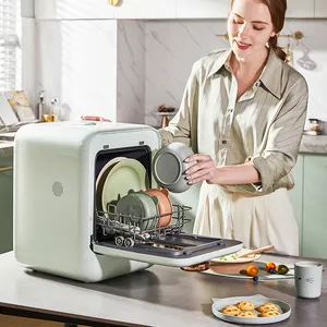 Çok fonksiyonlu elektrikli U-V sterilizatör bulaşık makinesi makinesi şişe yıkama makinesi masa üstü bulaşık makinesi ile kuru makine