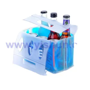 Custom Reusable Gel ICE PACK 6 Pack Beer Cooler Bag Wine Bag Large Cooler Bag