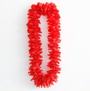 Collier hawaïen à fleurs pour femmes, guirlande de danse Hula, avec boucle de cou - Product Image 2