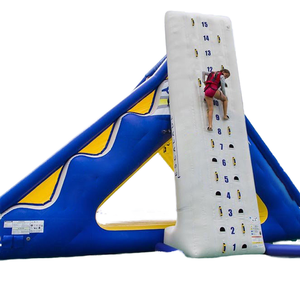 Grand toboggan aquatique gonflable en PVC, <span class=keywords><strong>prix</strong></span> usine, aquaparc flottant avec de nombreux jeux aquatiques amusants, usage commercial - Product Image 1