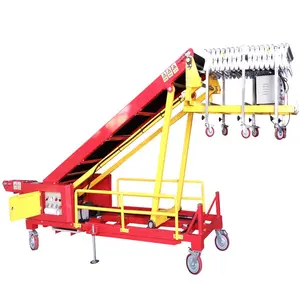 Unloading And Loading Mini Belt Vehicle Conveyor