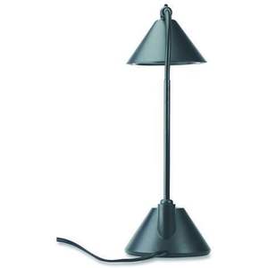 ALELED931B Modern LED Task Lamp White/Black Shade Table Lamps Touch ROHS Certified for Bedroom Living Room <b>Reading</b> Room Aluminum - Product Image 1