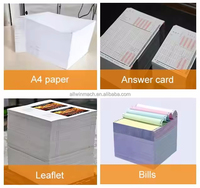 Compteur automatique de feuilles de papier A4 d'étiquettes de cartes à grande vitesse