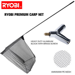 मानोकल कार्बन कार्प नेट 2 भाग भाग या रॉड पर फोम के साथ तैरते हुए कार्प नेट - Product Image 5