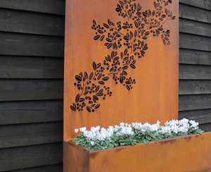 Maceta de Acero Corten con Forma Geométrica Irregular para Jardín, Hogar, Uso Interior y Exterior, Ecológica, Venta al Por Mayor, Hecha en China - Product Image 4