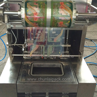 Machine automatique de scellage à chaud, Machine de scellage de gobelets en plastique pour joint de plateaux de tasses