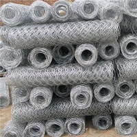 Grillage hexagonal galvanisé à chaud 1,5-3,0 mm, maille de 25 mm, pour cages à poissons, pièges à homards et crabes, aquaculture