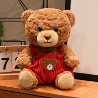 Adorable ours en peluche, peluche douce pour la décoration de la maison, ornement de canapé, cadeau d'anniversaire pour enfants, vente en gros, personnalisable