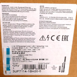 قطعة واحدة جديدة تمامًا أصلية 63-630a 3uf7114-1ba00-0 U &amp; وحدة التقاط البيانات 3uf7 114-1ba00-0 E08 للتحكم المنطقي القابل للبرمجة (PLC) للأتمتة الصناعية - Product Image 2