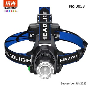 Linterna Frontal LED Recargable con Enfoque Ajustable, Luz Potente para Exteriores, Camping, Pesca, Lámpara para Casco - Product Image 2