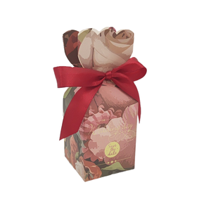 Boîte à Bonbons Hexagonale en Carton avec Logo Personnalisé et Vernis UV Vert Or Rouge Cadeau de Mariage pour Demoiselle d'Honneur avec Message de Bénédiction pour Chocolats Sucrés - Product Image 6