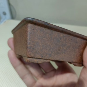 <span class=keywords><strong>Pot</strong></span> <span class=keywords><strong>à</strong></span> Bonsaï Rectangulaire Fait Main en Terre Cuite Yixing Or – Offre Spéciale - Product Image 5