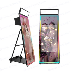 Ổn định tất cả trong một máy tính 72 inch LCD cảm ứng màn hình monitor Selfie kiosk Photo Booth cho Đảng tổ chức sự kiện với điền vào ánh sáng - Product Image 6