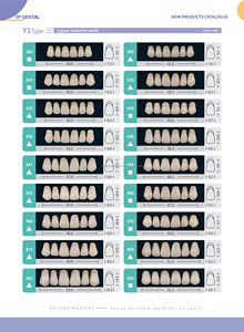 Dents Multicouches en <span class=keywords><strong>Résine</strong></span> <span class=keywords><strong>Acrylique</strong></span> <span class=keywords><strong>Dentaire</strong></span> OEM, Jeu Complet de Dents Prothétiques - Product Image 2