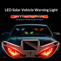 Auto Teufelsauge Solar Kabellose Dreieckige LED-Warnleuchte Direktverkauf ab Werk Große Mengen, Niedriger Preis