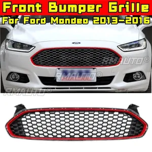 Parrillas de Carreras para Mondeo, Parrilla Delantera para Automóvil, Kit de Carrocería, Rejilla para Parachoques Delantero para Ford Mondeo 2013-2016, Accesorios para Automóvil - Product Image 4