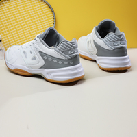 Chaussures de badminton pour hommes, semelle en caoutchouc antidérapante, respirantes, baskets d'entraînement de tennis de table, chaussures de pickleball d'intérieur, taille 38-48