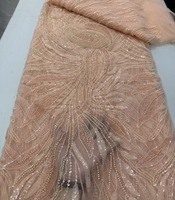 Gaun Cantik Bahan Renda Warna Polos Renda Prancis Terjangkau Renda Prancis dengan Harga Grosir