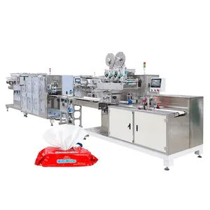 Baby Wet Wipes Folding and Packing Manufacturing Machine Wet Wipes Production Line