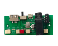 Service de fabrication d'électronique audio PCBA pour haut-parleur actif HN-A1028, ligne de sonorisation et subwoofer