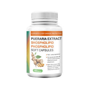 Cápsulas de Extracto de Raíz de Kudzu, Suplemento de Puerarina para el Metabolismo del Alcohol y el Apoyo Hepático - Product Image 1