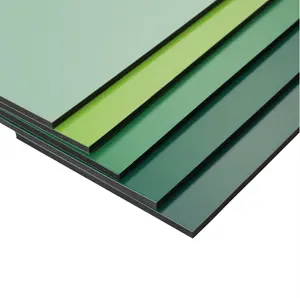 室外绿色墙板墙内复合板铝建筑装饰材料墙板覆层