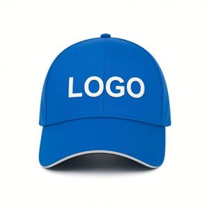 Paquete de Regalo Personalizado con Logotipo para Empleados - Camiseta Azul, Gorra y Bolsa con Cordón para Ferias Comerciales y Premios a Empleados - Product Image 3