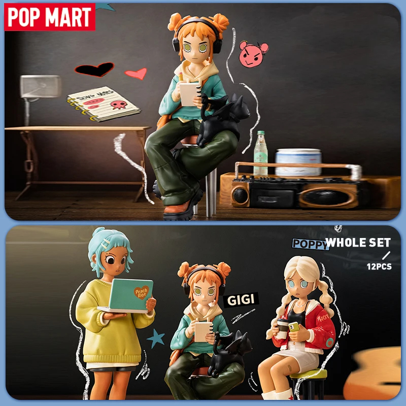 New Arrive POP MART Peach Riot Rise up Series Mystery Box 1PC