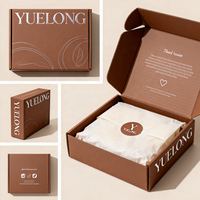 Boîte d'expédition personnalisée en carton ondulé avec logo imprimé sur mesure, emballage cadeau personnalisé, petite boîte d'expédition