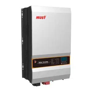 Moet PV3500 Pro Serie 8kw Hybrid Inversor Split Fase Dc Naar Ac Converter Omvormer Met Batterij Voor Thuis