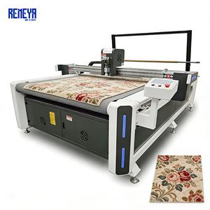 Máquina de Corte de Tela Semiautomática REMEYA con Motor 380V/220V y Rodamiento de Alta Resistencia - Product Image 1