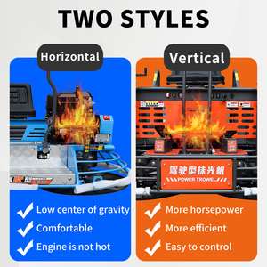 Beton bitirme Ride-On helikopter benzinli Motor 7600W yüksek verimli Motor beton güç mala makinesi - Product Image 6