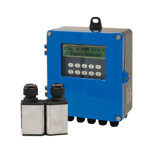 Medidor de flujo de agua <span class=keywords><strong>digital</strong></span> Sensor Medidor de flujo ultrasónico Abrazadera en salida portátil Medidor de flujo ultrasónico 4-20ma - Product Image 5