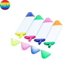 Đôi đã kết thúc <span class=keywords><strong>Highlighter</strong></span> bút 2 trong 1 màu sắc văn phòng phẩm đánh dấu tùy chỉnh với nắp rõ ràng cho văn phòng và trường học quảng cáo - Product Image 5