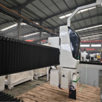 Máquina de Corte de Mármol, Piedra y Granito con Sierra de Puente CNC de Cinco Ejes, con Servomotor, Rodamientos y Engranajes de Alta Eficiencia
